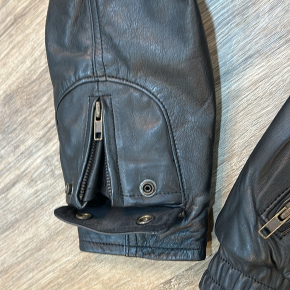 Leather Motorcycle Jacket - Picture 5 of 13